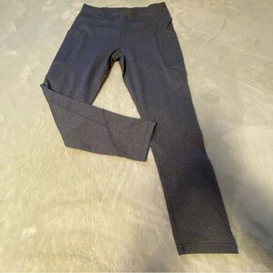 Fit Kicks | Heather Gray Athletic Leggings | Size XL